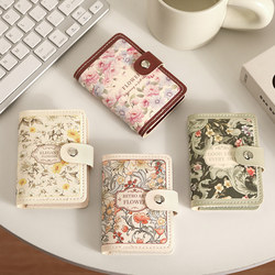 Fashionable Card Holder for Women 2024 New Style Personalized Large Capacity Multi-Card Slot Anti-Degaussing Document Storage Bag Bank Card Holder