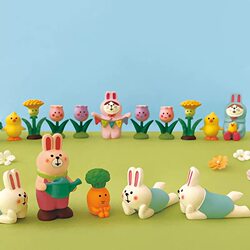 Japanese Cat Zakka Spring Garden Series Healing Home Cute Desktop ins Resin Handmade Trendy Ornaments