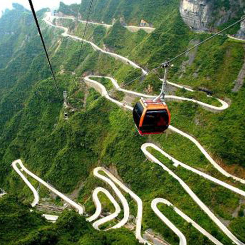 长沙湖南张家界旅游2天1晚纯玩天门山玻璃栈道黄龙洞二日跟团游