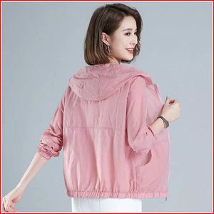 
Sunscreen clothes for women short jacket thin new hot style for outdoor wear in summer sunscreen clothes early spring beautiful fashionable women's clothing