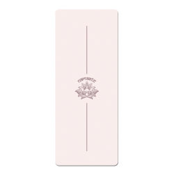 Pu Natural Rubber Yoga Mat Non-Slip Posture Line Exercise Fitness Mat Thickened Dance Mat for Home Use