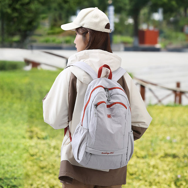 Outdoor ultra light travel backpack women s foldable thin and