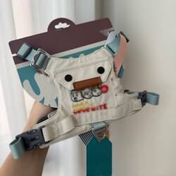 Dog Cartoon Leash Harness Vest-Style Harness Clothes Pet Harness Dog Harness Cat Puppy Leash