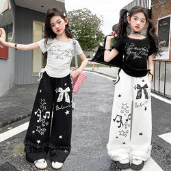 Girls' Jazz Dance Outfit Spring and Autumn Set 2026 New Style Girls' Dance Performance Clothing Trendy and Fashionable Street Dance Outfit