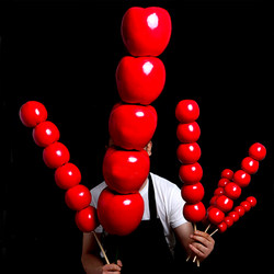 Simulated Candied Hawthorn, Fake Candied Hawthorn, Dance Performance Props, Large Candied Hawthorn Model, Photo Shoot Decoration