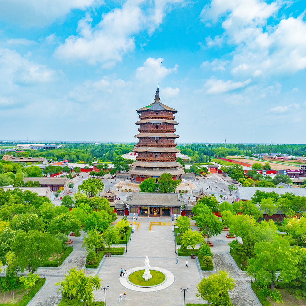 大同旅游2天1晚到恒山悬空寺应县木塔纯玩二日游含门票住宿意外险