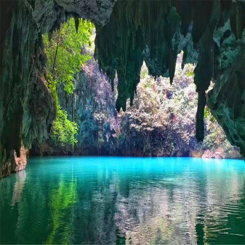 南宁-河池凤山三门海纯玩一日游/含往返车费+门票➕游船+导游