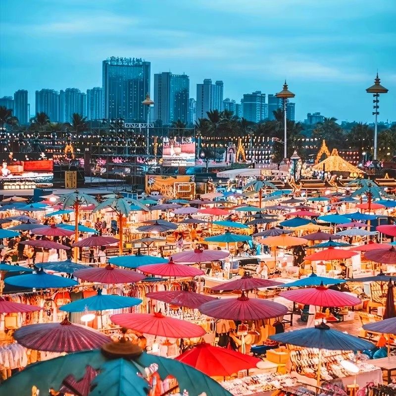 24人内舒适团/南宁-云南西双版纳5天4晚告庄西双景星光夜市野象谷