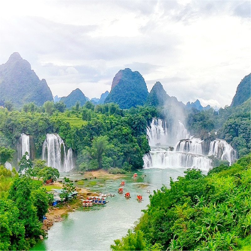 北海出发崇左德天跨国瀑布通灵大峡谷2天1晚跟团游+含德天接驳车