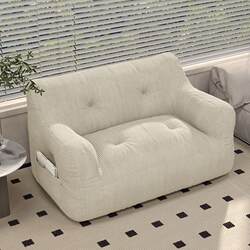 Lazy Sofa That Can Recline and Sleep, Suitable for Bedroom, Balcony, Room, Double Floor Bean Bag Chair, Living Room, 2025 New Model