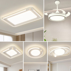 2026 New Model Living Room Lamp, Modern and Simple Main Light, Bedroom Ceiling Lamp, Zhongshan Lighting Fixtures, Whole House Package Set