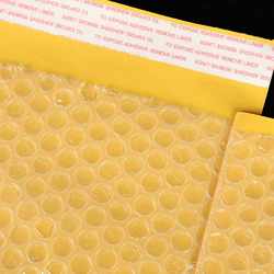New direct selling yellow bubble envelope bag shockproof thickened kraft paper express bag clothing logistics packaging bag packaging