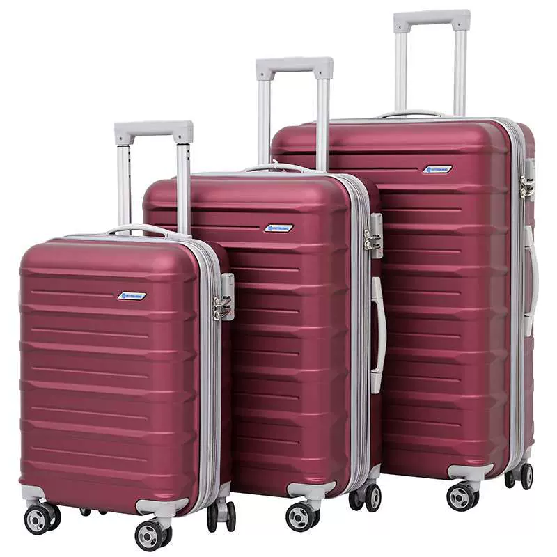 Luggage case three-piece set 20.24.28 inch scratch-resistt a-Taobao