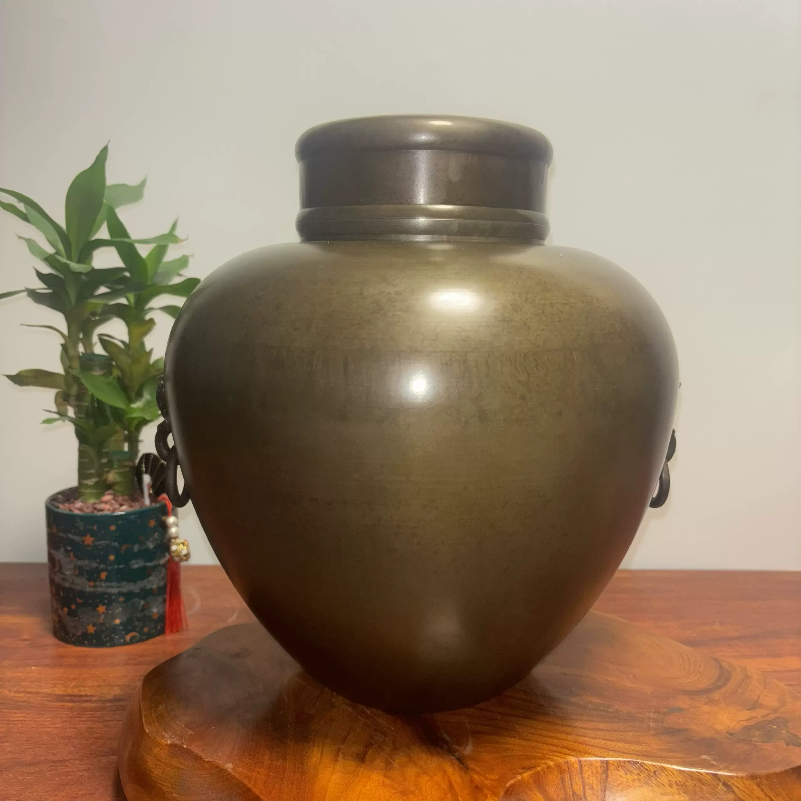 茶道具 斑紫銅 茶托 5客 弘美 約720g