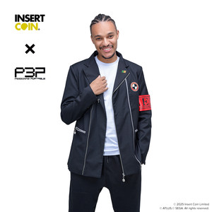 
Persona Record March Moonlight Pavilion Suit INSERT COIN SEGA Game Peripheral Authentic License