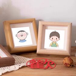 Baby Hair Photo Frame Newborn Baby Hair Storage Collection Souvenir Self-Made DIY Creative Display Stand Decoration