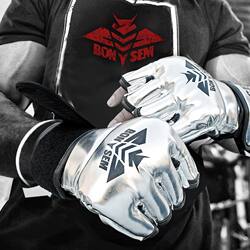 Xinjiang and Tibet Free Shipping Half-Finger Boxing Gloves Sanda Fighting Ufc Gloves Adult Combat Training Mma Boxing