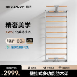 Jueying Xw5 Rib Wood Frame Home Fitness Equipment Wall-Mounted Multifunctional Training Pull-Up Rehabilitation Stretching Rack