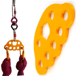 36Kn Aerial Yoga Single-Point Load Distribution Plate Stainless Steel Large Distributor Rotating Yoga Hammock Accessories for Silk Fabric