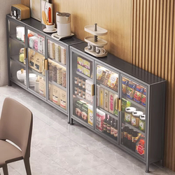 Kitchen Ultra-Thin Storage Cabinet, Extremely Narrow Side Cabinet, Narrow Side Thin Cabinet, Gap Sideboard, Floor-Standing Multi-Layer Storage Rack