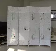 Màn hình Trung Quốc vách ngăn vải gấp di động phòng khách phòng ngủ lối vào hiện đại đơn giản khách sạn văn phòng gấp màn hình vách ngăn cnc tấm vách ngăn phòng ngủ