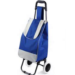 Factory Customized Baoyang 2 Trolley Cart Home Cargo Luggage Cart Portable Shopping Cart Luggage Cart