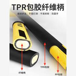 German Imported Industrial-Grade Heavy-Duty Octagonal Hammer High Carbon Steel Solid Conjoined Tpr Shock-Proof Handle Wall-Breaking Hammer Construction Site
