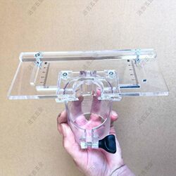 Woodworking Hinge Slotting Mold Trimming Machine Hinge Slotting and Trimming Recessed Position Transparent Acrylic Board Ruler Mold