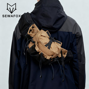 
Outdoor sports shoulder bag multi-functional leisure travel hiking waist bag cycling bag women's large capacity single shoulder crossbody bag men