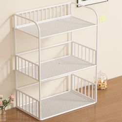 Desktop Storage Rack, Multi-Layer Shelf for Desk Surface, Cup Holder, Desk Workstation, Dining Table, Water Cup, Tea Set Storage and Organization Rack