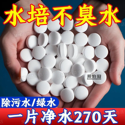 Flower preservation and disinfection tablets, special water purification tablets for hydroponic plants, rich bamboo bowl lotus water purification and preservation, flower preservative