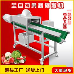 Manufacturer's Ready-Stock Large-Capacity Cantaloupe Halving Machine, Food Factory Melon Halving Machine, Vegetable Processing Halving Machine