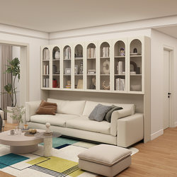 Sofa Backrest Cabinet, Extremely Narrow Storage Cabinet Above the Sofa, Gap Wall Cabinet, Living Room Sofa Back Bookshelf Storage Rack