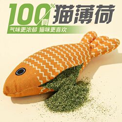 Catnip Cat Toy Fish for Kittens and Young Cats, Self-Entertainment, Boredom Relief, Cat Chewing and Teeth Grinding, Cat Energy Consumption, Cat Supplies