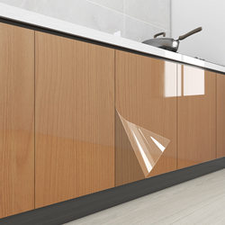 Cabinet Waterproof Protective Film Moisture-Proof Sticker Bathroom Toilet Cabinet Door Wooden Door Cabinet Furniture Transparent Film