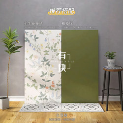 French-Style Vintage Olive Green Bathroom Tiles 600X1200 Morning Glory Carved Design Kitchen Tiles Balcony Floor Tiles