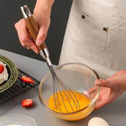 304 stainless steel egg beater manual household cake baking tool artifact egg cream whipper mixer