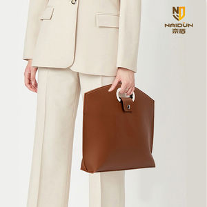 
NAIDUN Naidun suitable for Apple iPad tablet storage bag Large capacity handbag Office worker women waterproof high-end 14-inch laptop tablet protection bag 16-inch