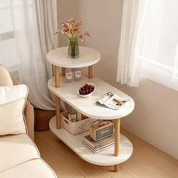 Bedside Table, Simple and Modern, Small Table for Bedroom, Living Room, Home Use, Movable Sofa Side Table, Trendy Small Coffee Table