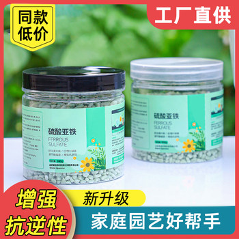 Ferrous sulfate flower fertilizer water-soluble fertilizer for household potted plants