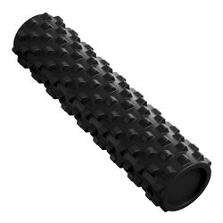 60cm Long Solid Foam Roller for Muscle Relaxation, Professional Massage Roller with Spikes for Waist, Back, Leg Rolling, Yoga Equipment