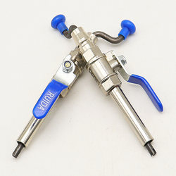 Portable Tire Repair Quick Inflation Tool for Repairing Vacuum Tires on Cars and Trucks, Direct Inflation and Valve Core Removal