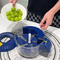 Fully Automatic Grape Peeler, Household Electric Fruit Peeler, Hands-Free Green Grape Peeling Tool