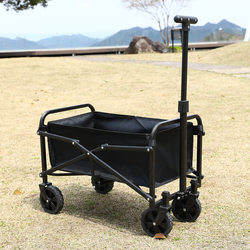 Outdoor Camping Portable Retractable Trolley, Lightweight Household Trolley, Multi-Functional Trolley for Outings and Picnics