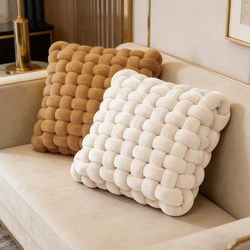 Sofa Throw Pillow for Living Room, Home Use Backrest Cushion, Special for Girls' Sleep, 2026 New Model, Light Luxury High-End Pillow for Bay Window