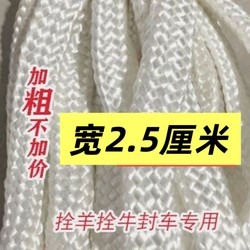 Truck Cargo Lashing Rope, Nylon Rope, Wear-Resistant Brake Lashing Rope, Soft Polyester Aircraft Rope
