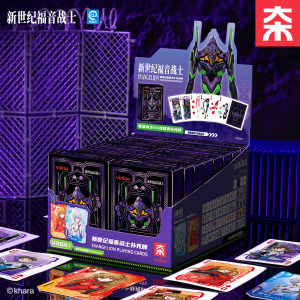 
EVA internet celebrity playing card Neon Genesis Evangelion collection card creative anime high-looking handsome limited poker
