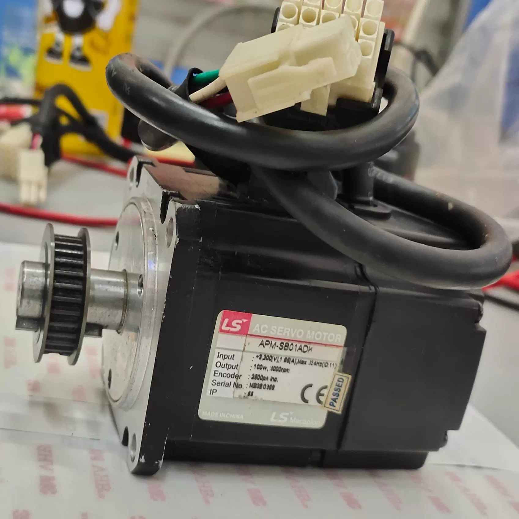拍前议价~韩国ls伺服电机apm-sb01aek-淘宝网