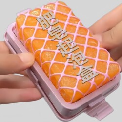 High-Elastic Mesh Soap Foaming Box, Multi-Functional Laundry Foaming Box, No-Hand-Scrubbing Foaming Box, Household Anti-Slip Draining Soap Storage Box