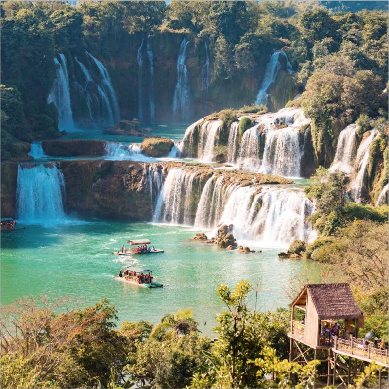 广西南宁崇左河池旅游3日2晚德天明仕三门海2-8人纯玩三日跟团游